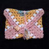 Pochette en fil coton pour livre de poche