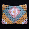 Pochette en fil coton pour livre de poche