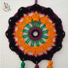 Un attrape-rêves au crochet, spécial automne, fait main au crochet.