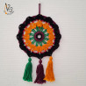Un attrape-rêves au crochet, spécial automne, fait main au crochet.